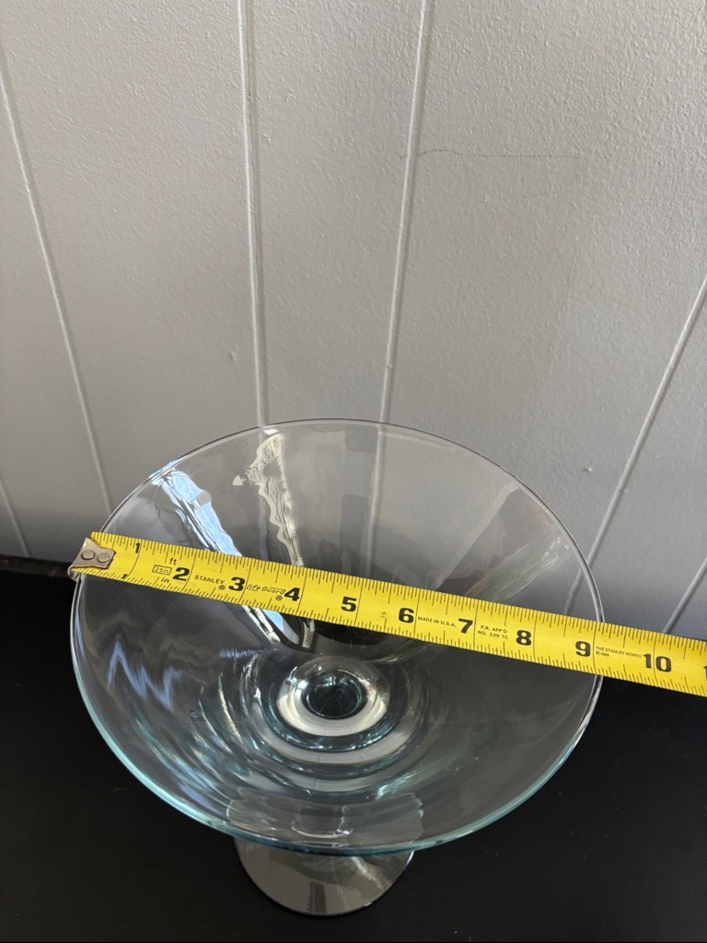 Giant!!! Clear  Martini glass - Picture 2 of 3